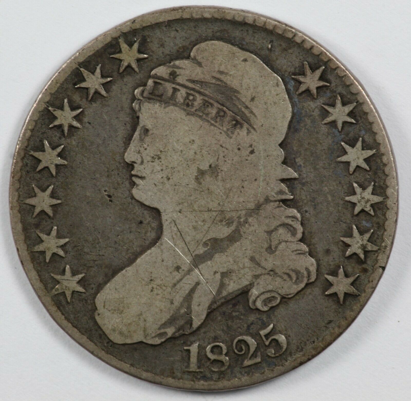 1825 Capped Bust Half Dollar