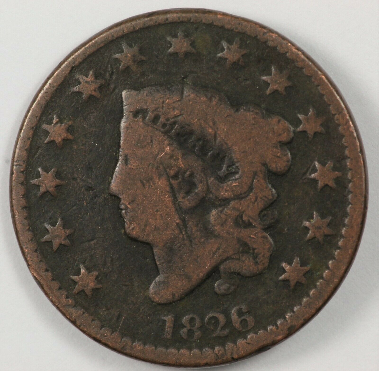 1826 Coronet Matron Head