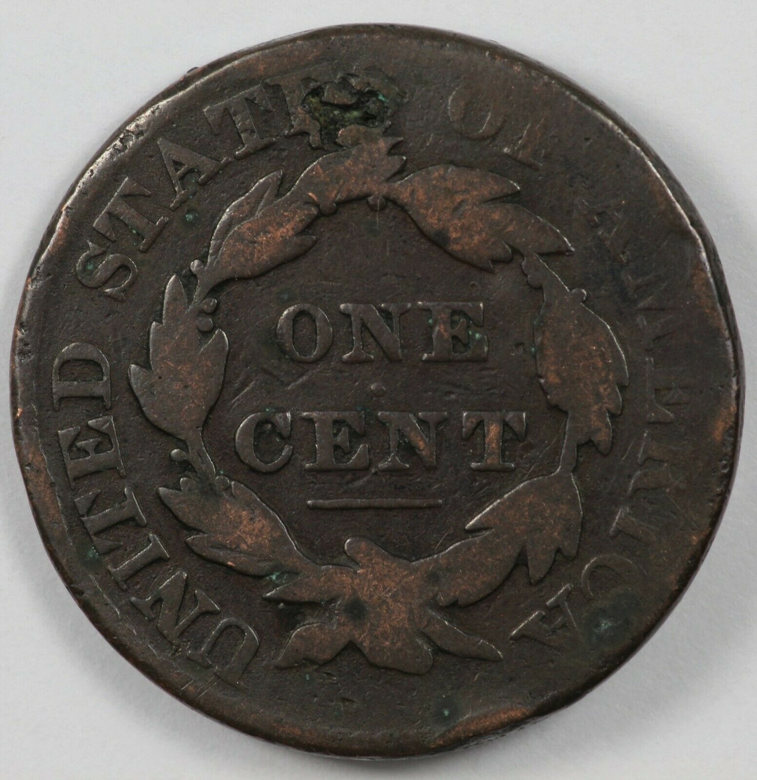 1828 Large Narrow Date Coronet Matron Head