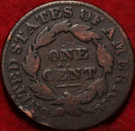 1831 Large Letters Coronet Matron Head