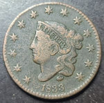 1833 Coronet Matron Head