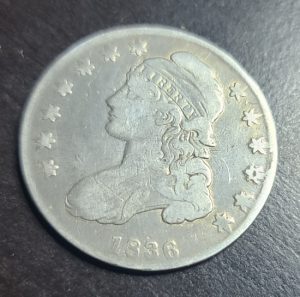 1836 Bust Half Dollar