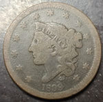 1839 Head of 1838 Coronet Matron Head