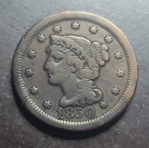 1850 Braided Hair