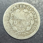 1854 Seated Liberty Half Dime With Arrows