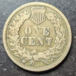 1864 Copper Nickel Indian