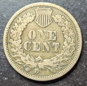 1864 Copper Nickel Indian