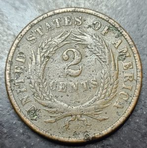 1866 2 Cent Piece