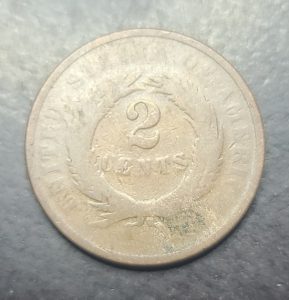 1868 2 Cent Piece