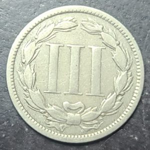 1868 3 Cent Nickel