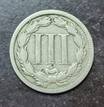 1870 3 Cent Nickel