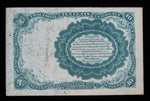 1874 10 cent fractional