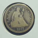 1875-S Twenty Cent Piece
