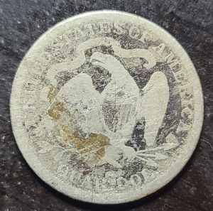 1876 Seated Liberty Quarter
