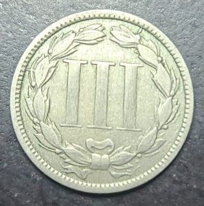 1881 3 Cent Nickel