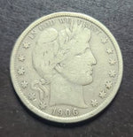 1906 Barber Half Dollar