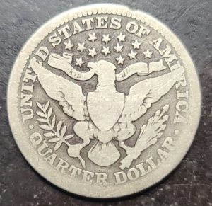 1913 Barber Quarter