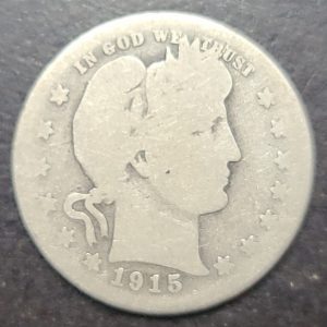 1915-S Barber Quarter