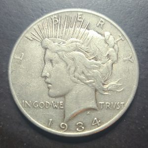 1934-S Peace