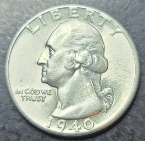 1940 Washington Quarter