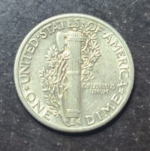 1941 Mercury Dime