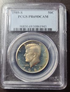 1989-S Kennedy Proof