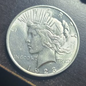 1923-D Peace Dollar